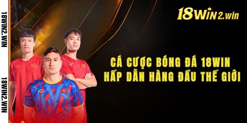 Cá cược bóng đá tại thể thao 18win hấp dẫn 